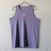 Adidas Tops | Adidas Womens Activewear Light Purple Sleeveless Round Neck Tank Top Size Large | Color: Purple | Size: L
