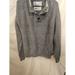 American Eagle Outfitters Sweaters | American Eagle Outfitters Mens Grandpa Sweater 1/4 Button Mock Neck Gray Sz Xxl | Color: Gray | Size: 2xl