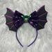 Disney Costumes | Disney Halloween Headband Ears | Color: Pink/Purple | Size: Osg