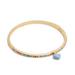 Coach Jewelry | Coach Rainbow Heart Charm Bangle Bracelet Nwt | Color: Gold/Pink | Size: Os