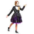 Disney Costumes | Girls Nightmare Before Christmas Jack Skellington Costume Size 4-6x New | Color: Black/Purple | Size: 4-6x