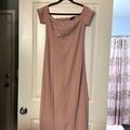 Zara Dresses | Beautiful Holiday Dress Zara Stretchy Pencil Dress Nwt Super Sexy | Color: Pink | Size: Xl