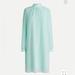 J. Crew Dresses | Jcrew Long-Sleeve Mockneck Shift Dress | Color: Green | Size: 2