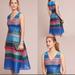 Anthropologie Dresses | Anthropologie Pankaj & Nidhi Prisma Striped Dress Size Small | Color: Blue/Pink | Size: S