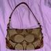 Coach Bags | Coach Y2k Carly 10730 Signature Bag Shoulder Bag Purse | Color: Brown/Tan | Size: Os