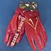 Nike Accessories | Nike Superbad 6.0 Football Gloves Ncaa Florida State (Dx5242-631) Men’s Size 3xl | Color: Red | Size: 3xl