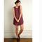 Brandy Melville Dresses | Brandy Melville - Alena Sleeveless Swing Jersey Tank Swing Dress - Os (Burgundy) | Color: Purple/Red | Size: One Size Fits All