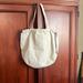 Anthropologie Bags | Anthropologie Leather Handbag Cream In Color | Color: Cream | Size: Os