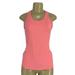 Athleta Tops | Athleta Size Xxs Mesh Inversion Lotus Lady Tank Top Running Yoga #Ml | Color: Tan | Size: Xxs