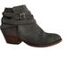 Free People Shoes | Free People Taupe Gray Ankle Bootie Boot With Ankle Straps Size 10 41 | Color: Brown/Gray | Size: 10