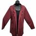 Lularoe Jackets & Coats | Lularoe 2xl Gwen Patch Pocket Relaxed Blazer Burgundy | Color: Blue/Red | Size: Xxl