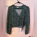 American Eagle Outfitters Tops | American Eagle Long Sleeve | Color: Green | Size: M