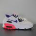 Nike Shoes | Nike Air Max 90 Essential White Pink Women's Sneakers 004498 Sz 5.5youth/7womens | Color: Blue/White | Size: 7