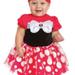 Disney Costumes | Minnie Mouse Red Dress Size 12-18 Months | Color: Red | Size: 12-18 Months