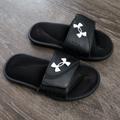 Adidas Shoes | Adidas Kids Slides Sz 13k | Color: Black/White | Size: 13b