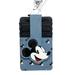 Disney Bags | Disney's Mickey Mouse Denim Card Case/Wallet | Color: Red | Size: Os