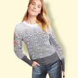 Anthropologie Sweaters | Hpanthropologie Karolina Jumper Sweater | Color: Gray | Size: M