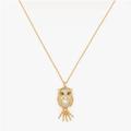 Kate Spade Jewelry | Kate Spade Hoot Owl Pendent Necklace Yellow Gold Nwt | Color: Gold | Size: Os