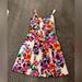 Nine West Dresses | Colorful Cocktail Dress | Color: Gray/Pink | Size: 8