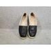 Kate Spade Shoes | Kate Spade Women's Size 8 B Round Toe Gardenia Black Espadrille Flats Loafers | Color: Black/Tan | Size: 8