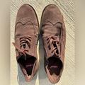 Levi's Shoes | Men’s Levi’s Brown Suede Wingtip Brogue Lace-Up Shoes, Size 10 | Color: Brown | Size: 10