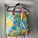 Lilly Pulitzer Bags | Gwp Lilly Pulitzer X Estee Lauder Beach Bag Or Carryall | Color: Green/Pink | Size: Os