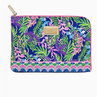 Lilly Pulitzer Accessories | Lilly Pulitzer Laptop Tablet Case | Color: Blue/Pink | Size: Os
