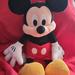 Disney Toys | Disney/Disney Store Mickey Mouse Stuffed Plush Toy Nwot | Color: Black/Red | Size: 16"