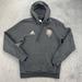 Adidas Sweaters | Adidas Soccer Sweater Adult Small Black Sya Logo Futbol Hoodie Southwestern Mens | Color: Black | Size: S