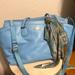 Coach Bags | Blue, Coach Leather Diaper Bag With Strap And Changing Pad | Color: Blue | Size: Os