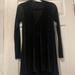 Zara Dresses | Long Sleeved Ribbed Zara Dress, Perfect For Work Or Dinner! | Color: Black | Size: S