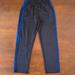 Adidas Bottoms | Adidas Boy Sweatpants Dark Grey With Royal Blue Piping Down Leg, Pockets | Color: Gray | Size: M 10/12