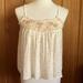 American Eagle Outfitters Tops | American Eagle Outfitters Spaghetti Strap Top | Color: Cream | Size: M