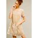 Anthropologie Dresses | Anthropologie Floreat Crinkle Velvet Dress, Size Xl, Nwt | Color: Cream/Tan | Size: Xl