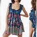 Free People Dresses | Brand New Free People Bali Wild Daisy Slip Dress!! | Color: Blue/Pink | Size: S
