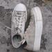 Converse Shoes | Converse Platform Sneakers | Color: Cream | Size: 8.5