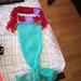 Disney Matching Sets | Hand Made Ariel Costume 12m | Color: Green/Purple | Size: 12mb