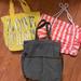 Pink Victoria's Secret Bags | Lot Of 3 Bags Pink Victorias Secret Thirty-One | Color: Blue/Pink/White/Yellow | Size: Os