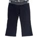 Lululemon Athletica Pants & Jumpsuits | Lululemon Women Activewear Pants 8 Black Capri Elastic Waist 18" Inseam Straight | Color: Black/White | Size: 8