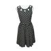 Kate Spade Dresses | Kate Spade New York 'Rainey' Polka Dot Fit And Flare Dress | Color: Black/White | Size: 10