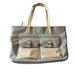 Nine West Bags | Gorgeous Light Blue Cream Nine West Tote! | Color: Blue/Cream | Size: Os