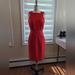 J. Crew Dresses | J. Crew Fitted Red Sheath Dress | Color: Red | Size: 0