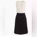 J. Crew Dresses | J.Crew Size 0 Nwt Polka Dot Black/White/Silk Sleeveless Dress Office/French | Color: Black/White | Size: 0