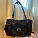Coach Bags | Coach Campbell Signature Belle Carry All Black Shoulder Tote H1382-F26246 | Color: Black | Size: Os