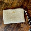 Coach Bags | Coach Wrist Purse | Color: Cream | Size: Os