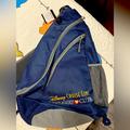 Disney Bags | Disney Cruise Line Castaway Club Sling Crossbody Backpack | Color: Blue | Size: Os