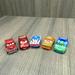 Disney Toys | Disney Pixar Cars 5pc Metal Mini Racers Lightning Mcqueen | Color: Green/Red | Size: Mini