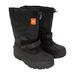 Columbia Shoes | Columbia Unisex Big Kid Powderbug Forty Snow Boot, Black/Orange Blast, Size 7 | Color: Black | Size: 7bb