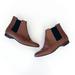 J. Crew Shoes | J. Crew Leather Chelsea Ankle Boots | Color: Black/Brown | Size: 9