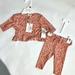 Jessica Simpson Matching Sets | Jessica Simpson Baby Girl 2 Piece Pants And Sweater - Nwt - Size 0-3 Months | Color: Pink/White | Size: 0-3mb